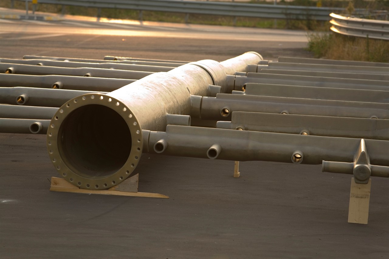 GFRP Pipe Spray
