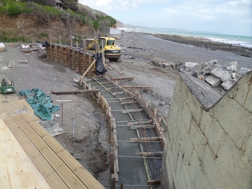 GFRP Rebar Seal wall